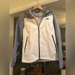 The North Face Woman’s White and Gray Jacket
